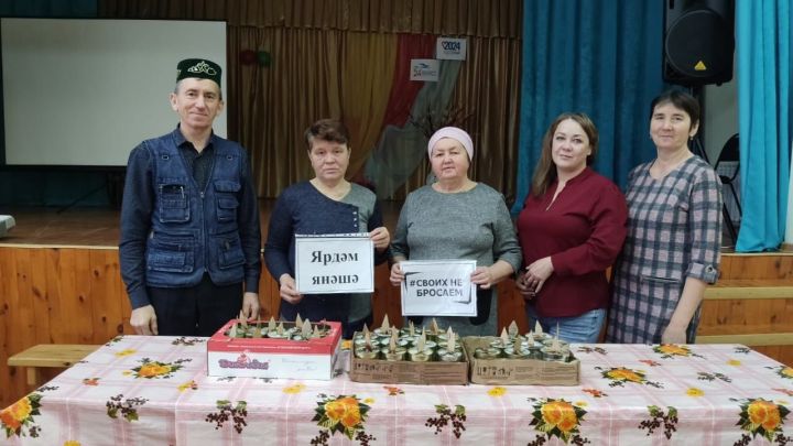 #СвоихНеБросаем: В Средних Юрткулях изготовили партию окопных свечей
