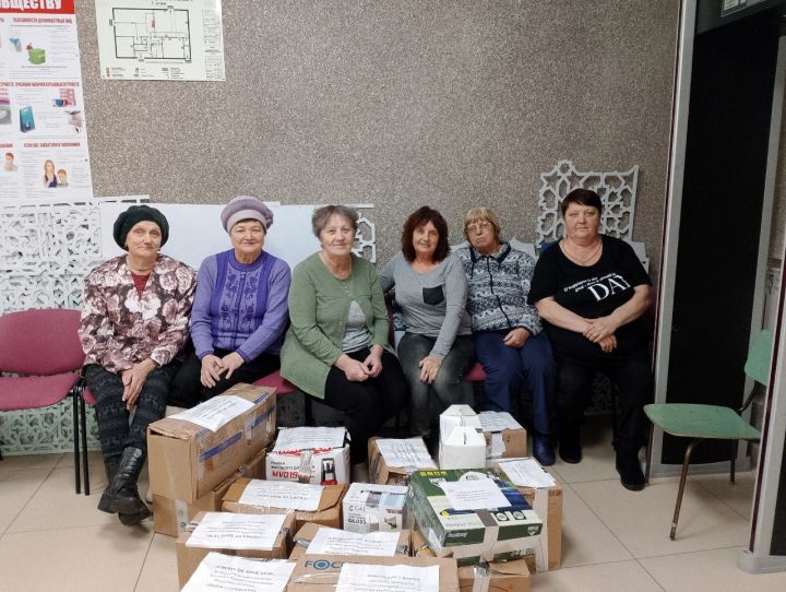 Жители Спасского района продолжают оказывать помощь бойцам СВО