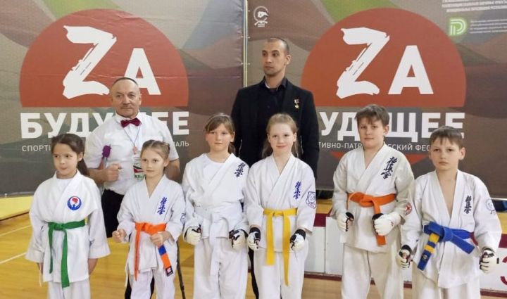 Спасские каратисты стали призёрами Первенства РТ
