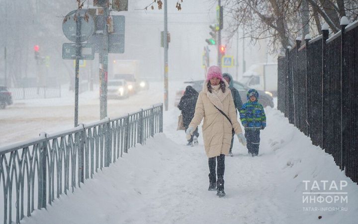 В некоторых районах Татарстана ожидаются морозы