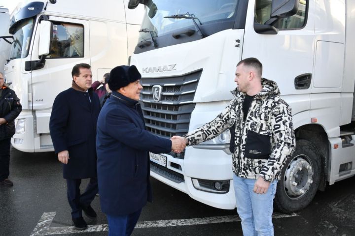 Первая партия гуманитарного груза в этом году была отправлена из Казани