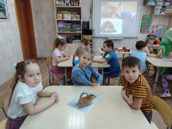В детском саду «Колосок» прошло интерактивное мероприятие «Болгар древний – город дивный».