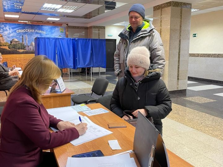 Явка на выборах по Спасскому району составила более 94%