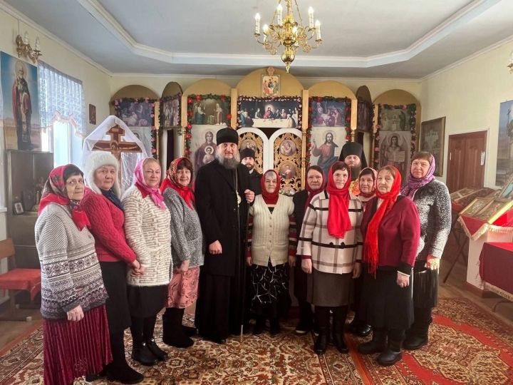 Епископ Пахомий побывал в четырёх храмах Спасского района