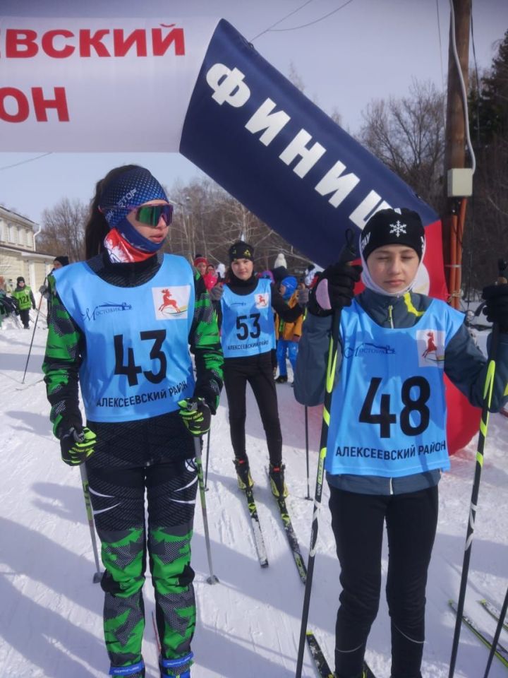 Спасские спортсмены приняли участие в соревнованиях по лыжным гонкам