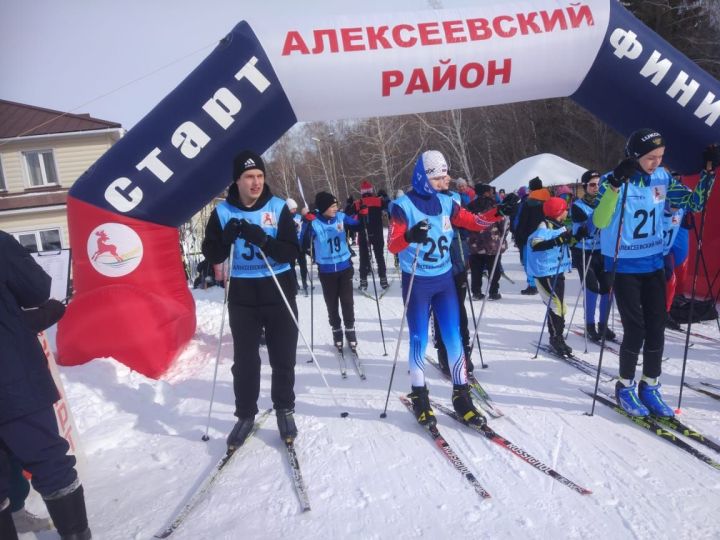 Спасские спортсмены приняли участие в соревнованиях по лыжным гонкам