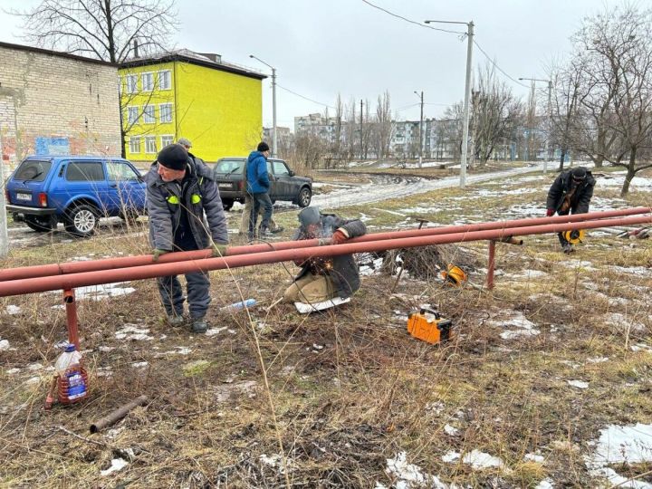 Тепло подано в десятки домов Лисичанска благодаря участию Татарстана