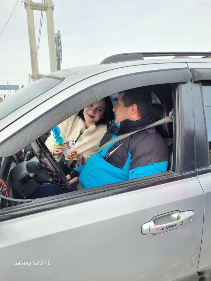 Женщин-водителей Спасского района поздравили с Международным женским днём