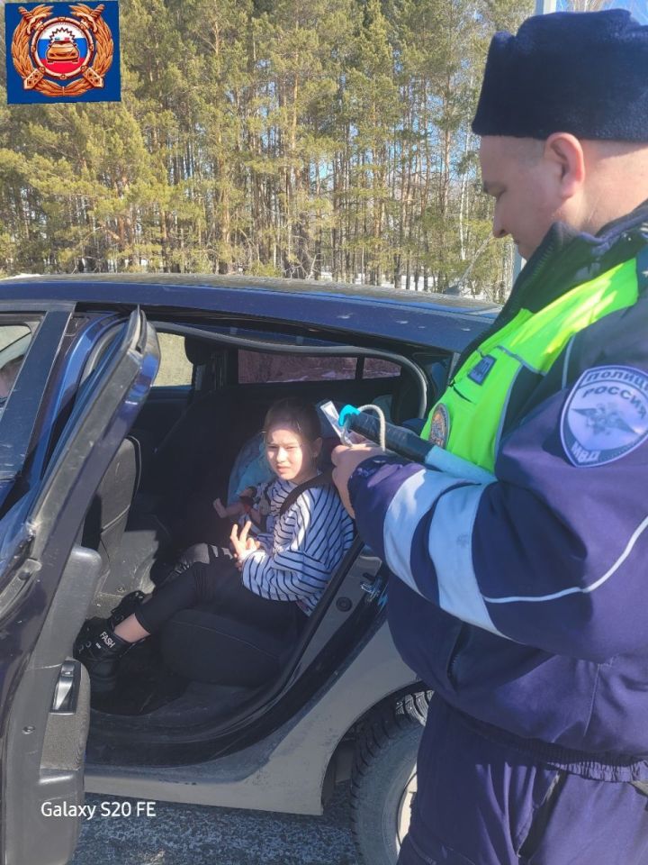 Спасские госавтоинспекторы провели мероприятие «Ребёнок-главный пассажир»
