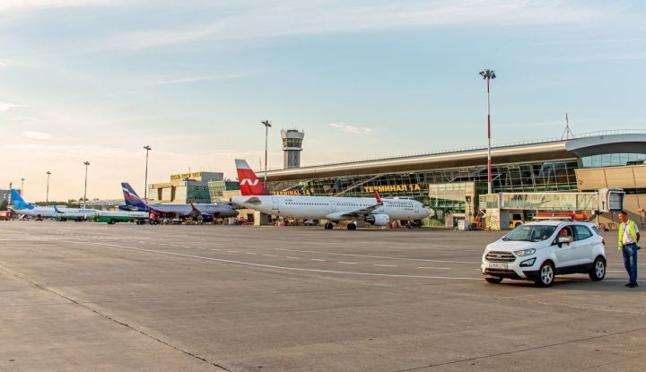 В аэропорту Казани усилили меры безопасности