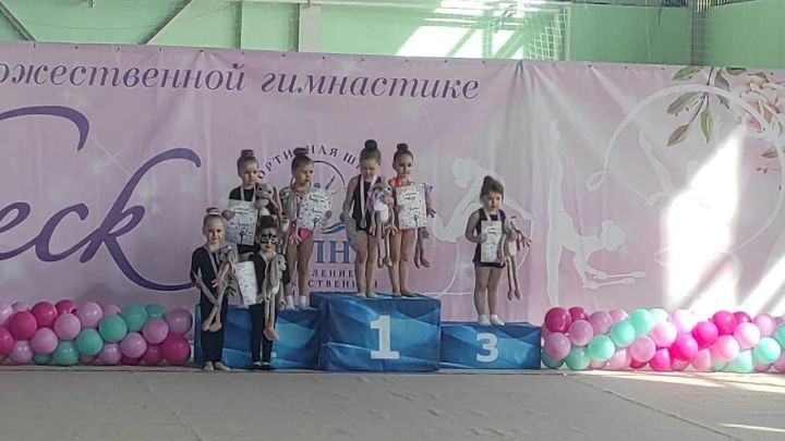 Гимнастки Спасского района завоевали призовые места в турнире по художественной гимнастике