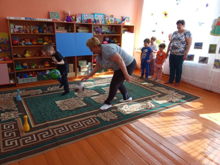 В дошкольных учреждениях Спасского района Болгара прошли спортивные праздники