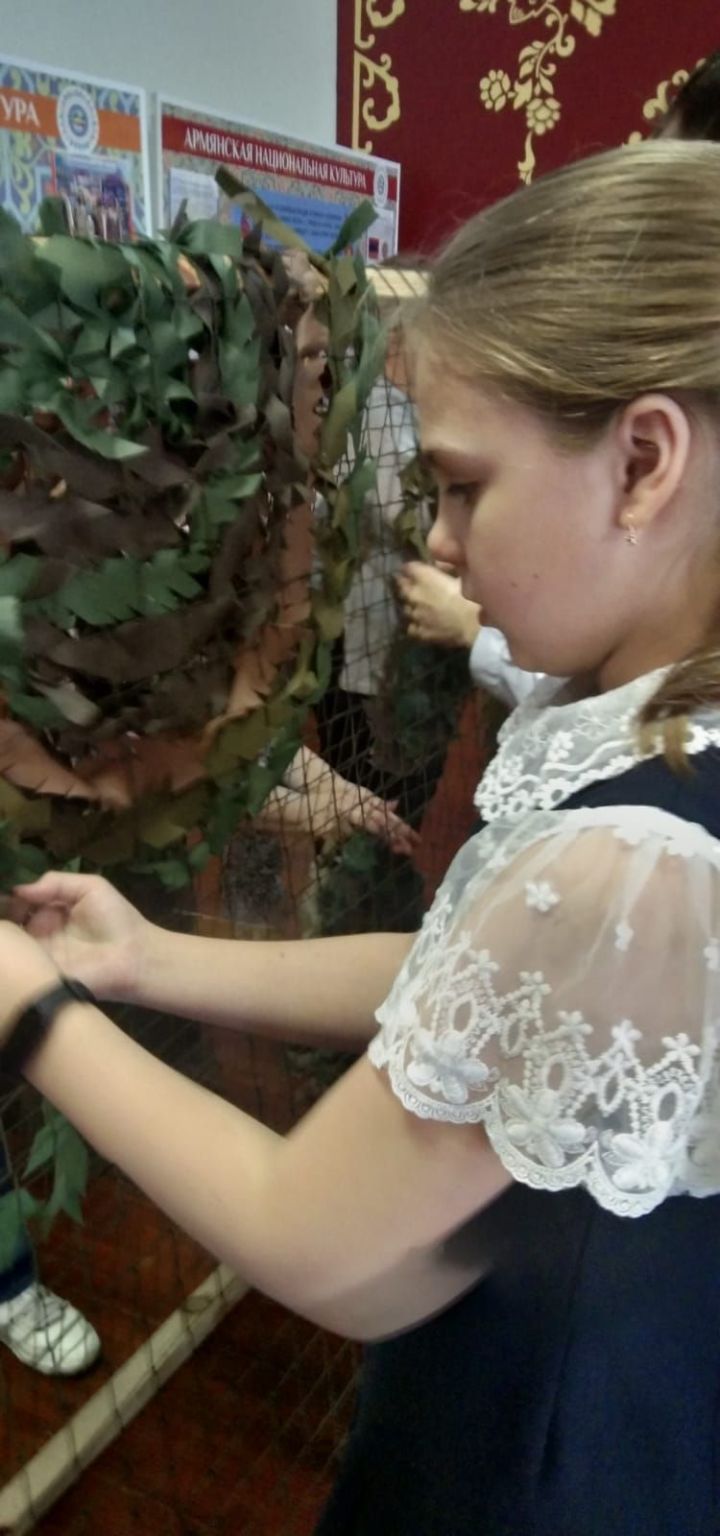 В Спасском районе возобновлена традиция плетения сетей для защитников