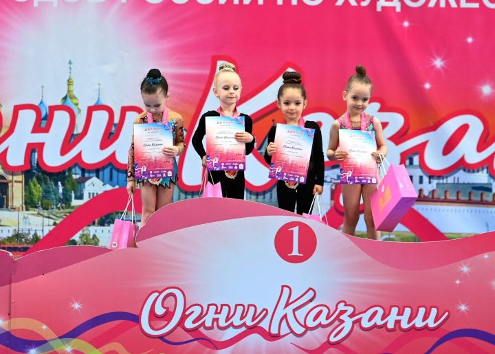Спасские гимнастки показали себя на «Огнях Казани»