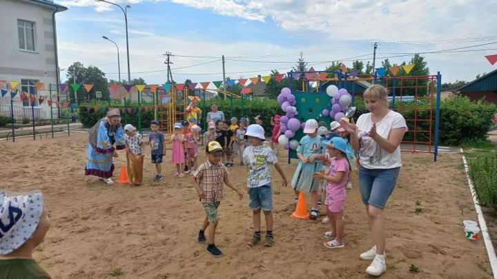 В детском саду «Родничок» прошёл детский Сабантуй