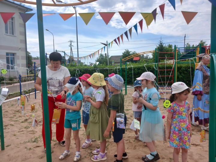 В детском саду «Родничок» прошёл детский Сабантуй