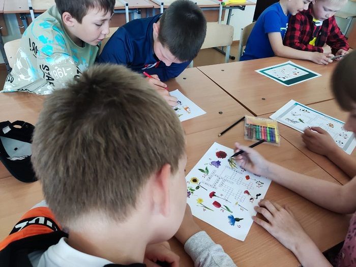 Для ребят из пришкольного лагеря Болгарской школы № 1 прошло мероприятие «Наши заповедные места»