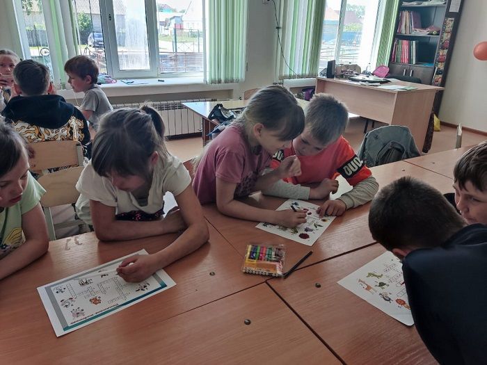 Для ребят из пришкольного лагеря Болгарской школы № 1 прошло мероприятие «Наши заповедные места»