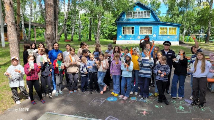 В детском лагере «Болгар» прошло мероприятие «Безопасное лето»