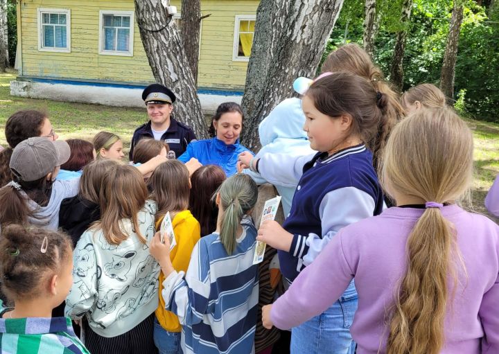 В детском лагере «Болгар» прошло мероприятие «Безопасное лето»