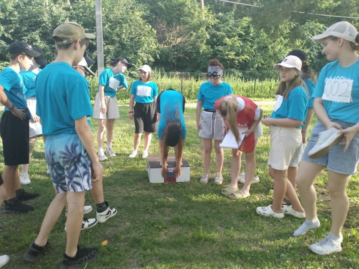 В лагере «Болгар» в этом году впервые прошли «СпартИгрыГТО»