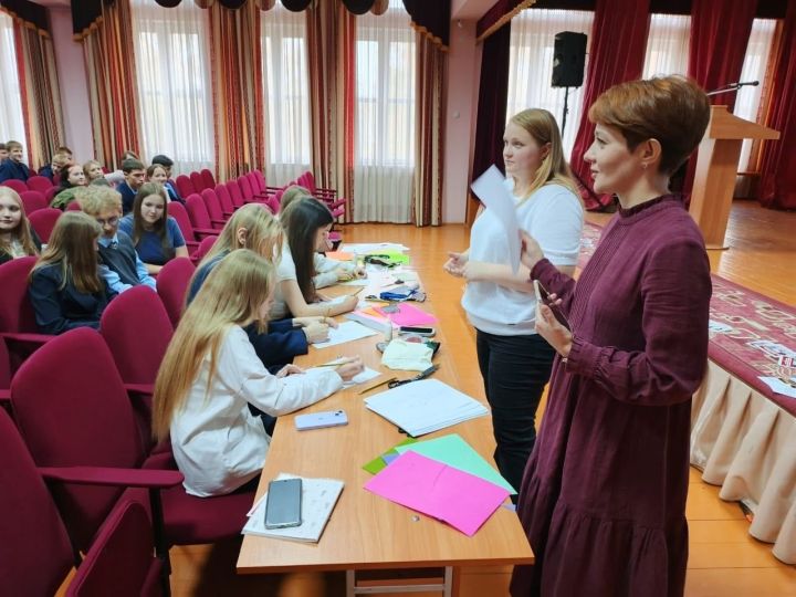 Школьники Болгара встретились с представителями КНИТУ