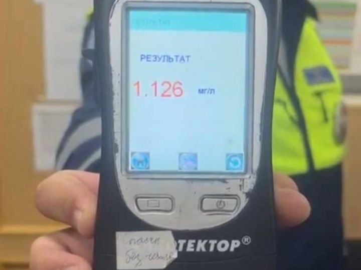 Нетрезвый мотоциклист задержан на улице Болгара