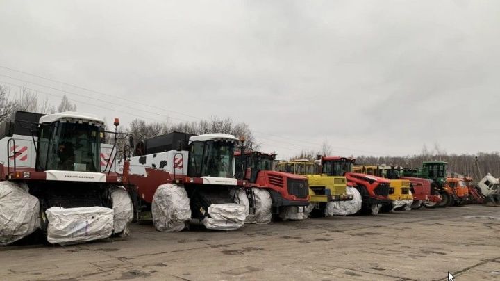 В Спасском районе проверили готовность техники к зимнему хранению