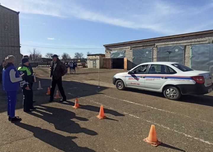 В Болгаре прошел районный этап соревнований по автомогоборью
