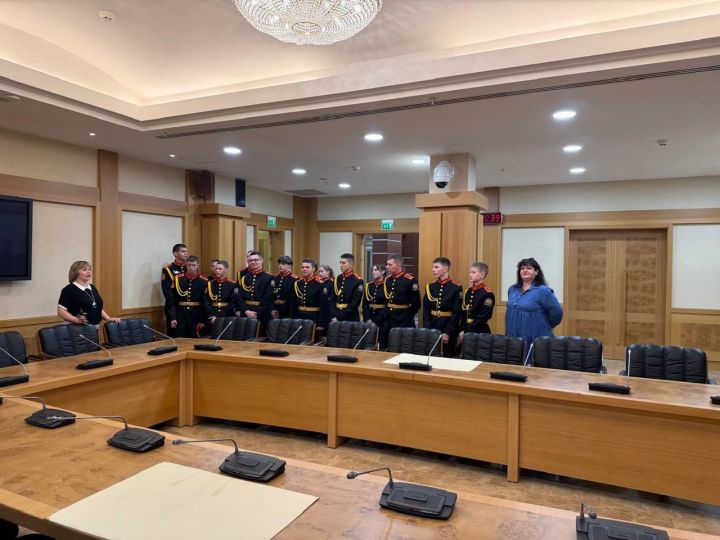 Болгарские кадеты посетили Государственный Совет РТ