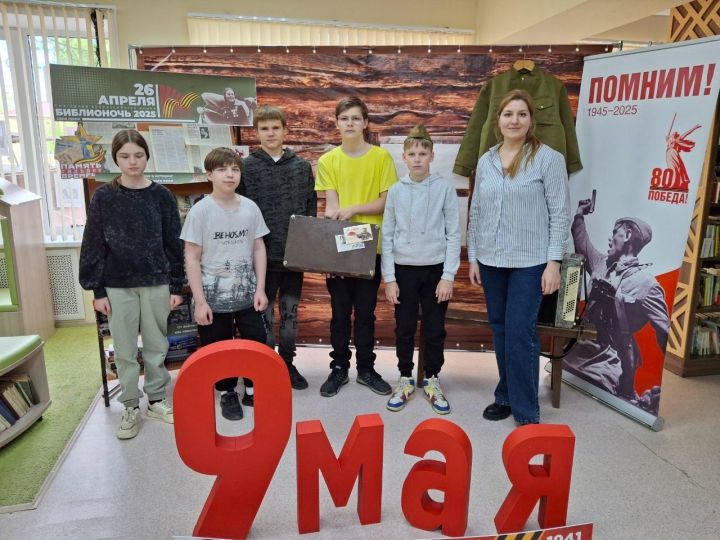 Ученики санаторной школы посетили центральную модельную библиотеку Болгара