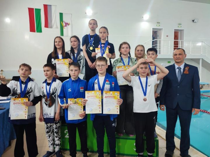 Юные пловцы Спасского района взяли бронзу на Межрайонном Первенстве