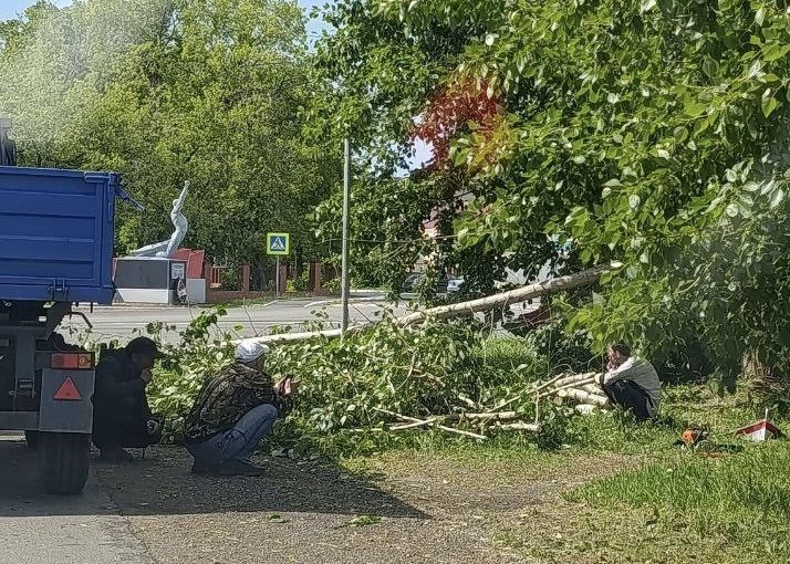 В Болгаре из-за сильного урагана есть разрушения