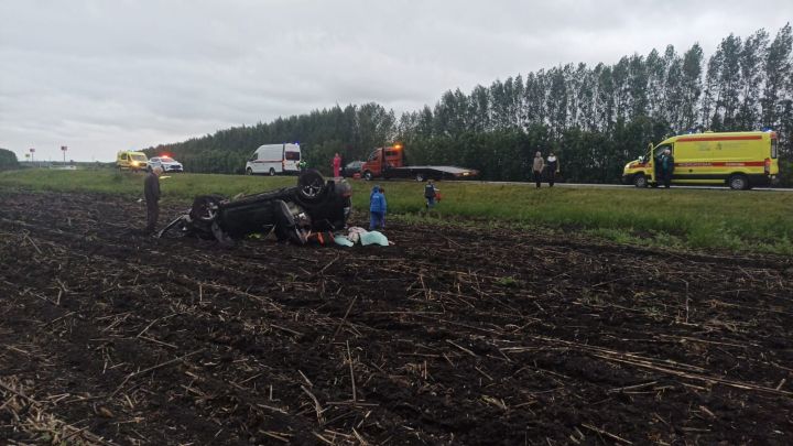 Водитель уснул за рулём и вылетел в кювет в Спасском районе