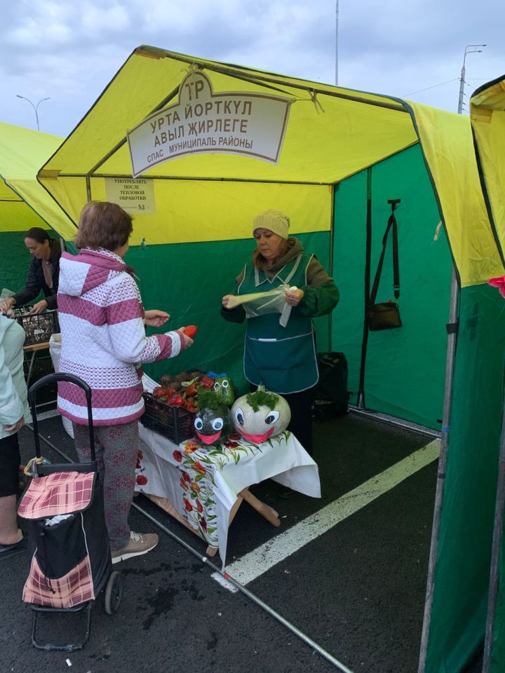 Спасские аграрии представили свою продукцию на республиканской ярмарке в Казани