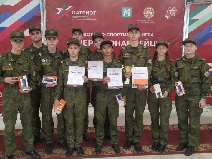Юнармейцы Спасского района принимают участие в игре «Вперёд, юнармейцы!»