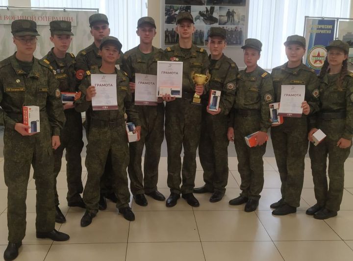 Юнармейцы Спасского района принимают участие в игре «Вперёд, юнармейцы!»