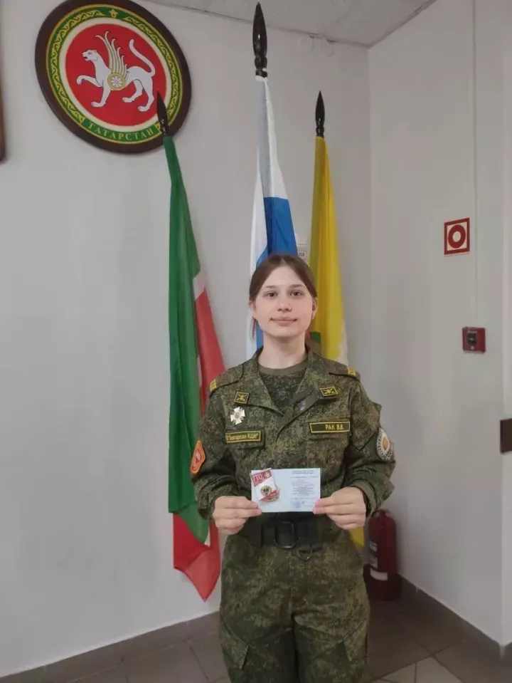 Кадеты из Болгара получили золотые знаки ГТО