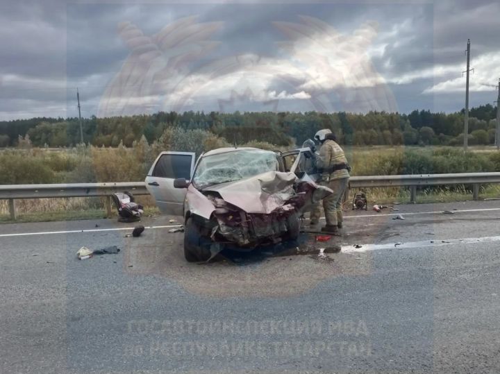На трассе в Чистопольском районе погибли водитель и грудной ребёнок