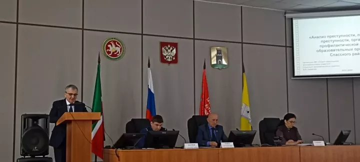 В Спасском районе обсудили проблемы роста подростковой преступности