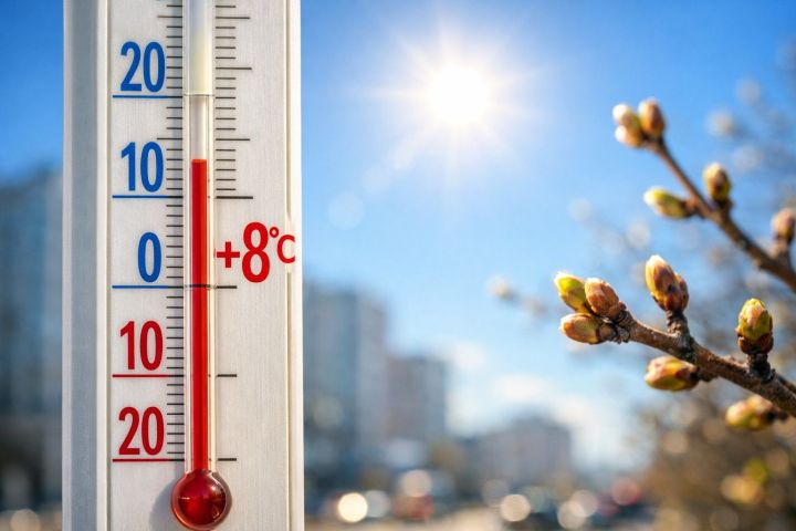 Синоптики Татарстана обещают до +8 градусов