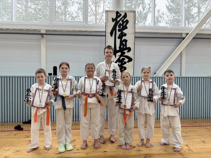Каратисты из Спасского района завоевали медали на чемпионате в Балтасинском районе
