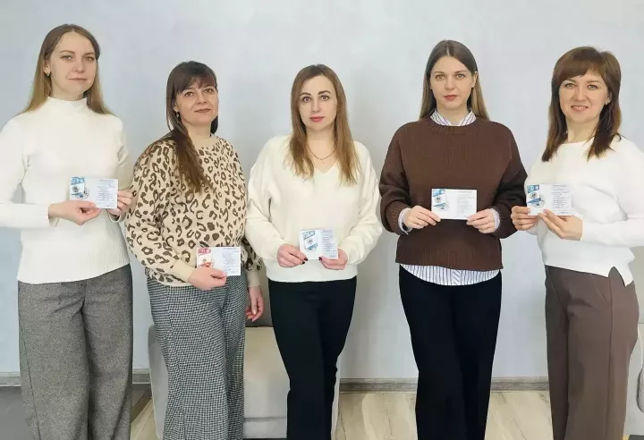 Сотрудники казначейства Спасского района получили знаки ГТО к 8 Марта