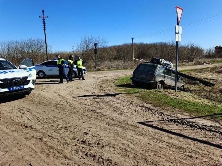 В Танкеевке Спасского района поймали пьяного водителя из Ульяновской области