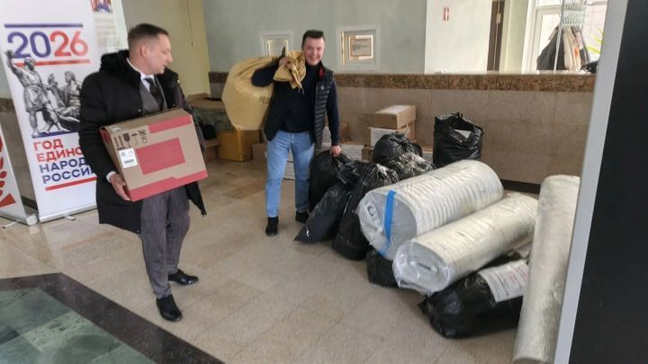 Спас районыннан чираттагы гуманитар йөк җибәрелде