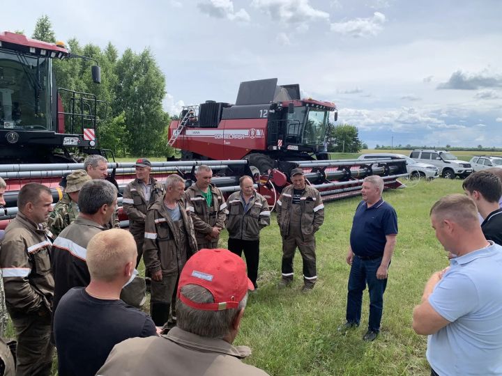 Спас районында урып-җыю кампаниясенә әзерлек буенча иң яхшы хуҗалыкларны ачыкладылар