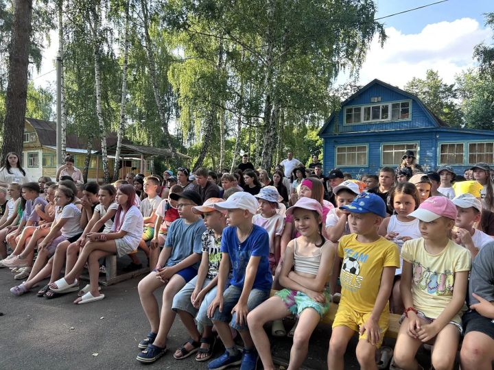 В лагере «Болгар» проходит профильная смена «Движения Первых»
