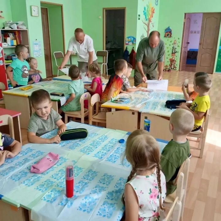 Сотрудники заказника «Спасский» провели урок экологии для детсадовцев