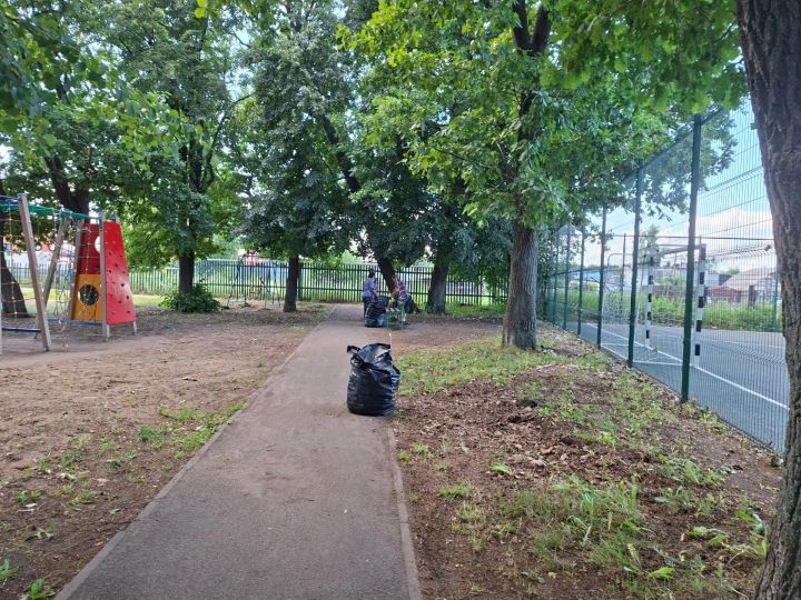 В Болгаре приводят в порядок парки и скверы