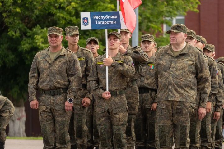 Татарстаннан 20 яшь армияче Пенза өлкәсендә «Гвардеец» җыеннарында катнаша